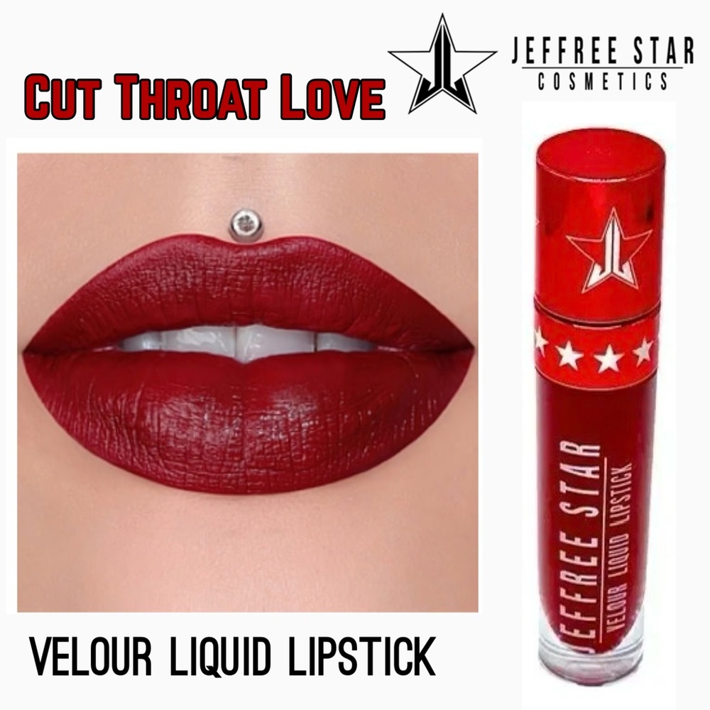 Cut Throat Love • Jeffree Star Cosmetics✨Velour Liquid Lipstick • New in  Box